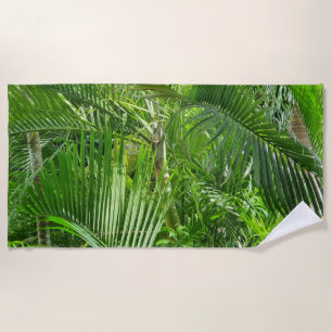 Toalha De Praia PalmTrees Jungle Beach Towel