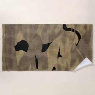 Toalha De Praia Panther Beach Towel
