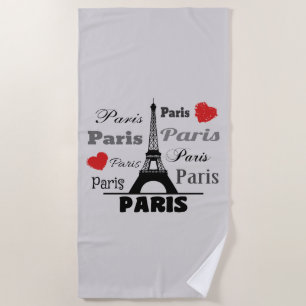 Toalha De Praia Paris