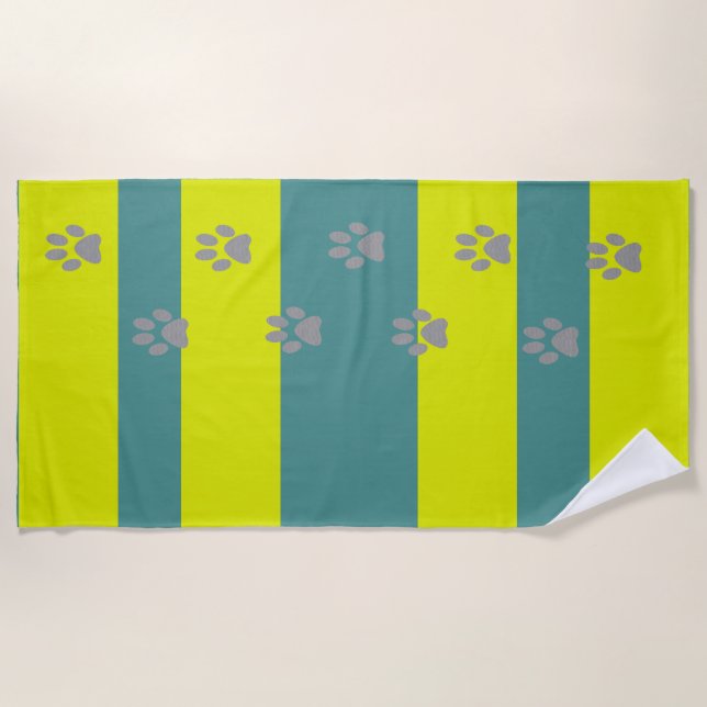 Toalha De Praia passados Beach Towel (Frente)