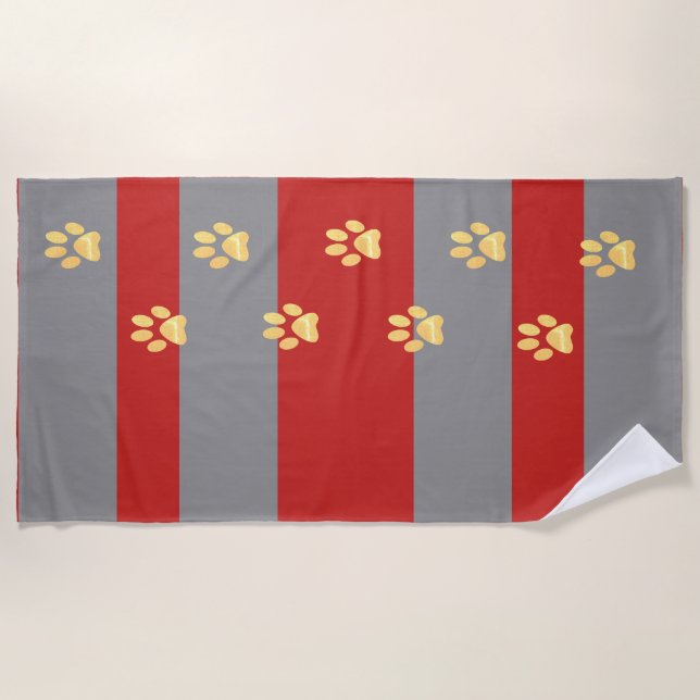 Toalha De Praia passados Beach Towel (Frente)