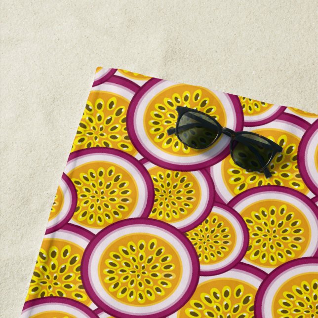 Toalha De Praia Passion fruit slices (In Situ)