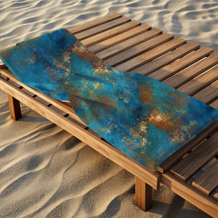 Toalha De Praia Patina Copper - Vista
