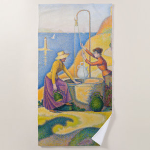 Toalha De Praia Paul Signac - Mulheres no Bem