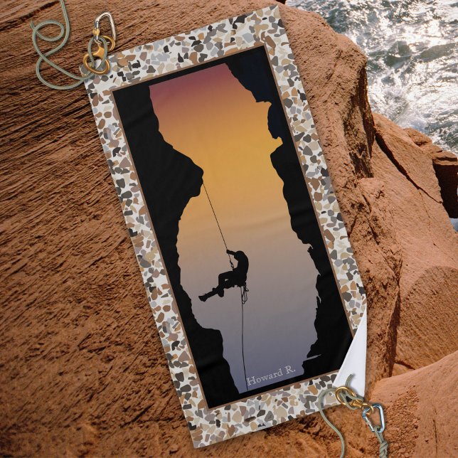 Toalha De Praia Pedregulagem escalada (Criador carregado)