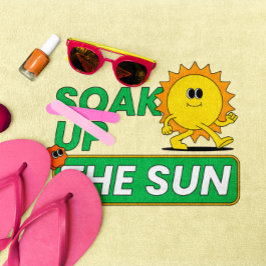 TOALHA DE PRAIA PEGUE O SOL