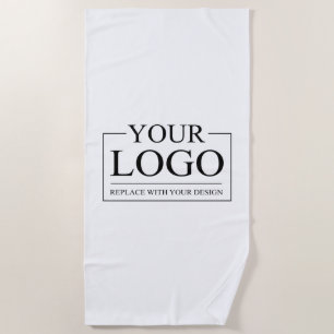 Toalha De Praia Personalizada Ideia personalizada Adicionar logoti