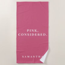 Personalizado divertido Peônia Rosa Minimalista Mo
