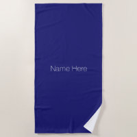 Personalizar o nome monograma azul-oceano