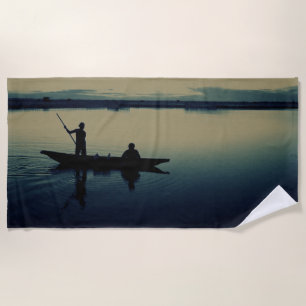 TOALHA DE PRAIA PESCA