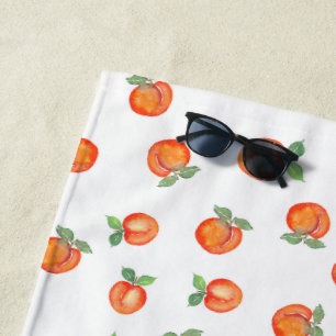 Toalha De Praia Pêssego de Verão doce