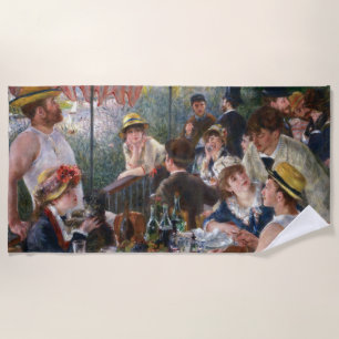 Toalha De Praia Pierre-Auguste Renoir - Luncheon do Partido Barco