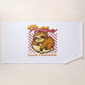 Toalha De Praia Pillow Club Founder Classic T-Shirt