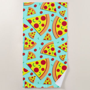 Toalha De Praia Pimenta-Pizza-Pimenta-Pimenta