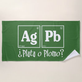 Toalha De Praia Plata o Diplomo