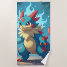 Toalha De Praia Pokémon und seine Treue Freunde