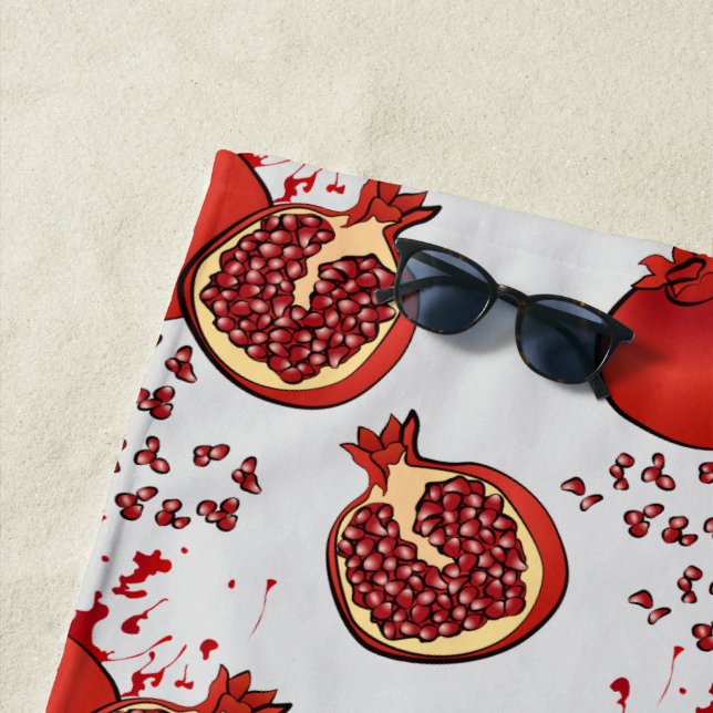 Toalha De Praia Pomegranete (In Situ)