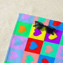 Pop de Arte com Padrão Coral Colorido