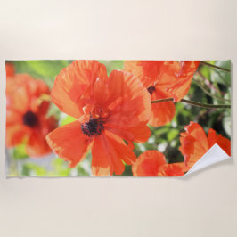 Toalha De Praia Poppies