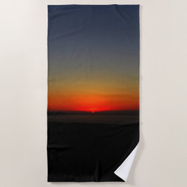Toalha De Praia Pôr do sol na água
