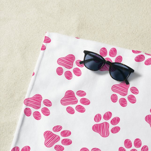 Toalha De Praia Porcas, Patas-Cães, Patas-Rosa (In Situ)