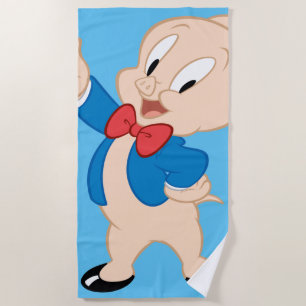 Toalha De Praia Porky Pig Dose clássica