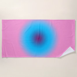 Toalha De Praia Portas De Gradiente Celestial