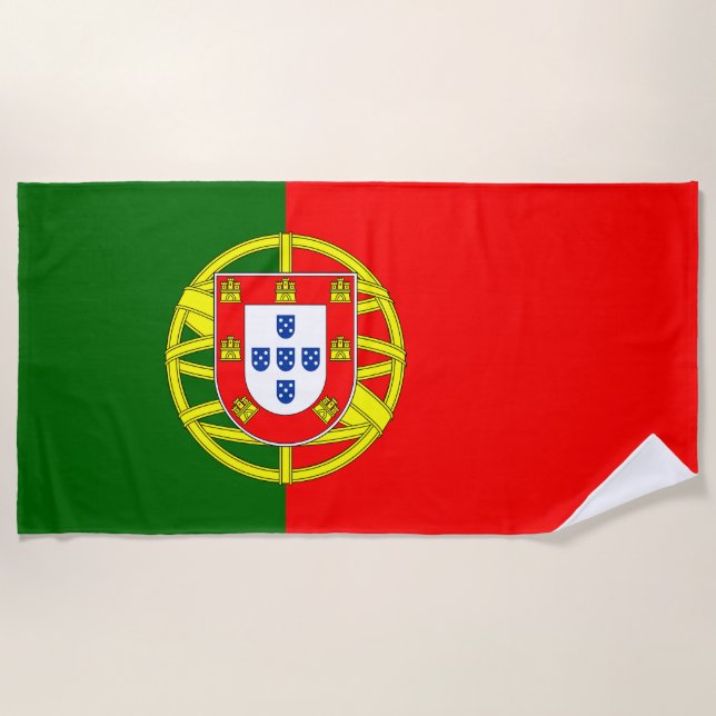 Toalha De Praia Portugal (Frente)