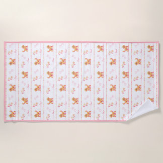 Toalha De Praia Posh Doodle Dog Love Beach Towel