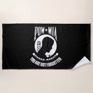 TOALHA DE PRAIA POW/MIA