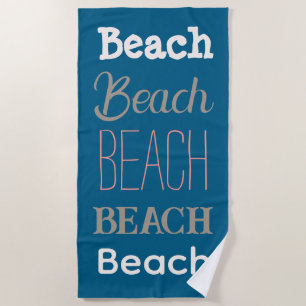 Toalha De Praia Praia