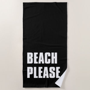 Toalha De Praia Praia, Por Favor