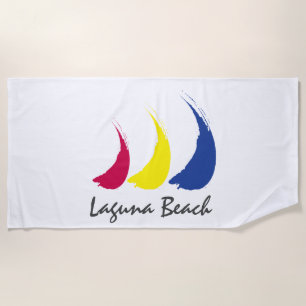 Toalha De Praia Praia Sails_Paint-The-Wind_Laguna
