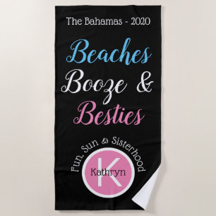Toalha De Praia Praias, Bebidas & Amigas