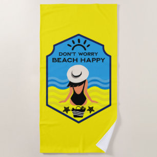 Toalha De Praia Presente Essencial de Verão na Praia