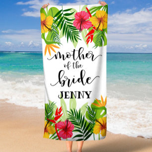 Toalha De Praia Presente Personalizado para a Mãe da Noiva
