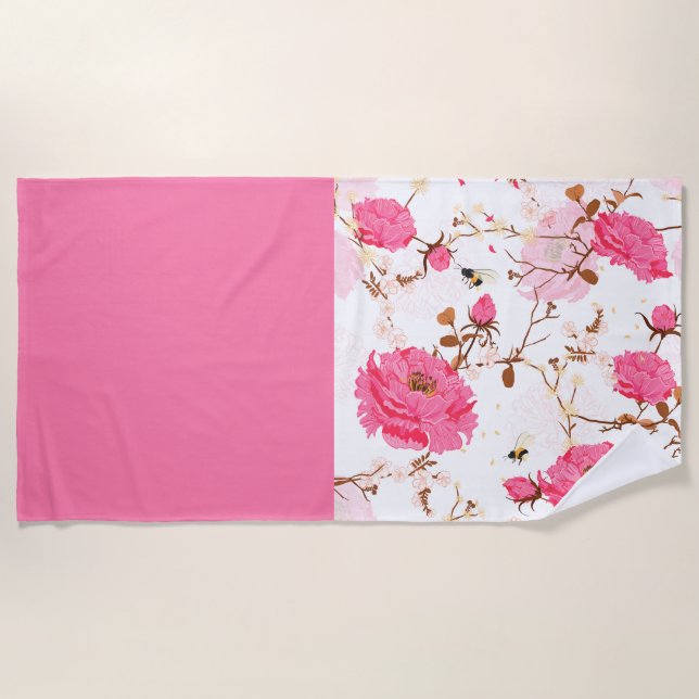 Toalha De Praia primavera (Frente)