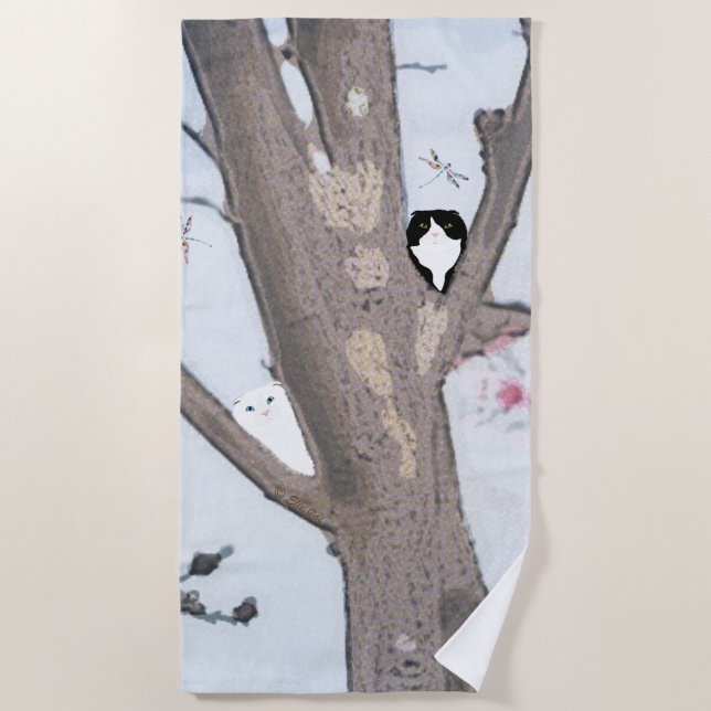 Toalha De Praia Primavera Blossom Beach Towel (Frente)