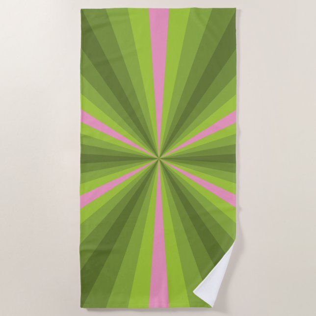 Toalha De Praia Primavera Illusion Beach Towel (Frente)