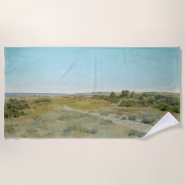 Toalha De Praia Primeiro Toque do outono: Paisagem no Estado de No