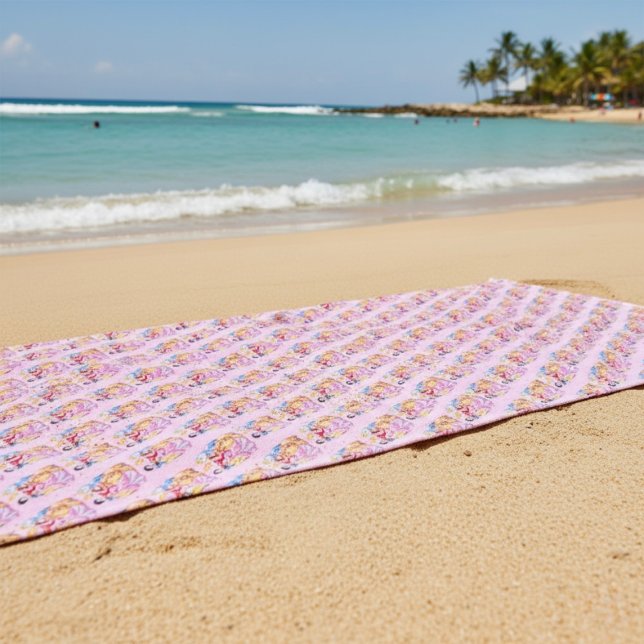 Toalha De Praia Princesa Beach Towel (Criador carregado)