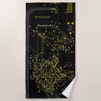 Toalha De Praia Processo de Roteamento Abstrato moderno Legal e Co