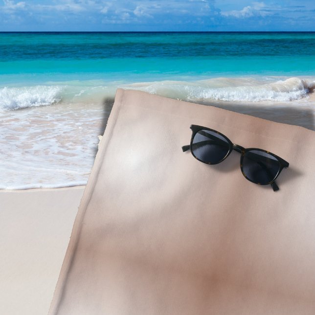 Toalha De Praia Quadrados Geométricos com Branco Gradiente Mocha M (Criador carregado)