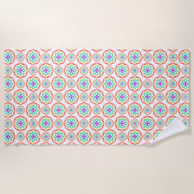 Rainbow Circle Pattern Boho