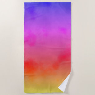 Toalha De Praia Rainbow Vapor
