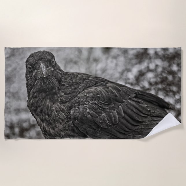 Toalha De Praia Raven P9239 (Frente)