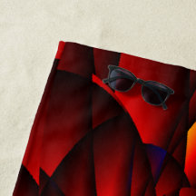 Red Black Blue Petal