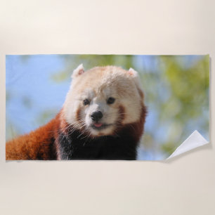 Toalha De Praia Red Panda