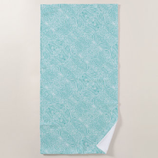 Toalha De Praia Red Pattern Beach Towel