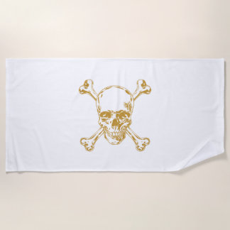 Toalha De Praia Reivindique Sua Areia, Hasteie Sua Bandeira!